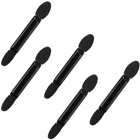 Brosse à Paupières, 5 PCS Sponge Eyeshadow Brush, Pinceau Ombre à Paupière, Brosse Fard à Paupière