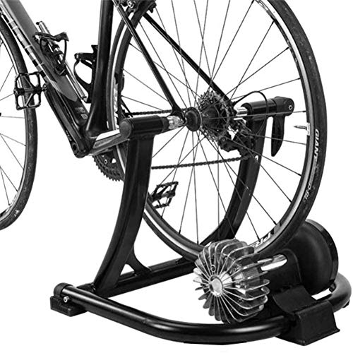 BATLAM Bicycle Turbo Trainer,Foldable Indoor Bike Trainer Stand Home Training Magnetic for Mountain Road Bike Types 700C 24 - 28 Wheels Resistance Bicycle Cycling Roller Noise Reduction
