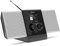 TechniSat MULTYRADIO 600 CD IR - Internetradio (Kompaktanlage, WLAN Radio, DAB+, UKW, Spotify, Bluetooth, CD-Player, USB, Farbdisplay, App-Steuerung, Fernbedienung, 40 Watt Stereo) Silber/schwarz
