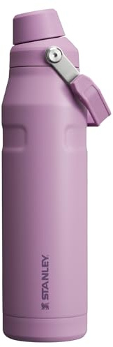 Stanley IceFlow Fast Flow Water Bottle 36 oz | Angled Spout Lid | Lightweight and Leakproof for Travel and Sports | Insulated Stainless Steel | BPA-Free | Lilac