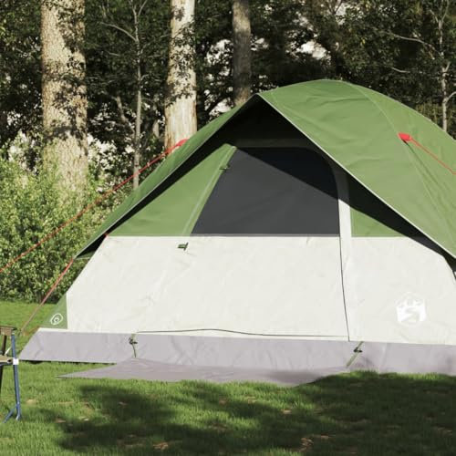 Tino Tech Tente dôme familiale pour 6 personnes - Tente d'extérieur - Coupe-vent - Grande tente de camping - Tente de festival - Tente de trekking - Tente de jardin - 305 x 305 x 183 cm - Polyester -
