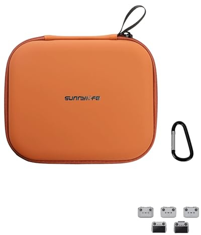 Lokyoyo Funda para mando a distancia DJI RC2/RC1/RC-N3/2/1, bolsa de almacenamiento portátil premium para accesorios DJI FLIP/Air 3S/Neo, estuche de almacenamiento portátil para control remoto DJI,