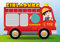 EDITION COLIBRI 10 Feuerwehr-Einladungen: Geburtstagseinladungen Kinder, Mädchen/Jungen, 10-er Set, Einladungskarten zum Kindergeburtstag, Feuerwehrauto, Kindergarten, 4,5,6, Jahre (10982DE)