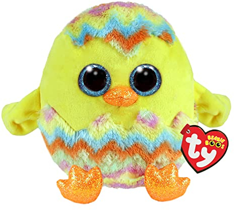 Ty Beanie Boo's Plüschtier Corwin das Küken, 15 cm, TY36569, Mehrfarbig, Small