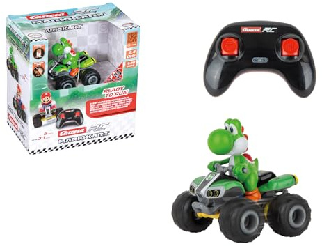 Carrera - 370400021-2,4GHz Mario Kart, Yoshi - Quad 1:40