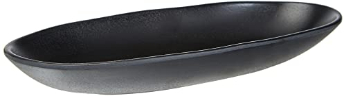 LACOR - 63375 - Fuente rectangular melamina Black 32x14x4 cm