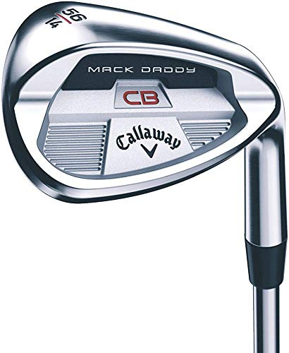 Callaway Mack Daddy CB Sand Wedge, Left Handed, 56°-14° (Bounce), Steel, Stiff, Standard