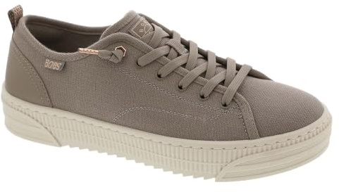 Skechers Women's Bobs Copa Sneaker, TPE, 5.5 UK Taupe