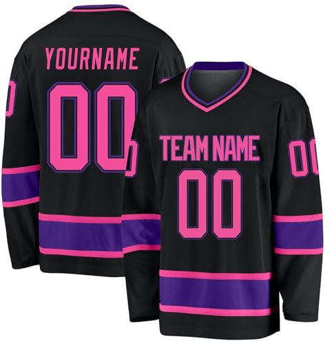 HGWOPGASD Personalisiertes Hockey-Trikot, gestalten Sie Ihr Hockey-Trikot mit Ihrem Namen/Team/Nummer A37