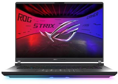 ASUS ROG Strix G16 Notebook Gaming, schermo IPS FHD 16 165Hz 3ms, Intel Core i7-14650HX, 32GB DDR5, SSD 2TB, scheda grafica NVIDIA GeForce RTX 5060 8GB GDDR7, Wi-Fi 7, tastiera inglese, Windows 11