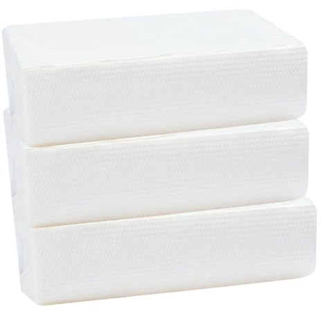 WEKAMOS Carta Asciugamano Assorbente per Cucina e Bagno Morbida e Resistente in Fibra Naturale Adatta per Casa Negozio e Ristorante Multiuso e Durevole