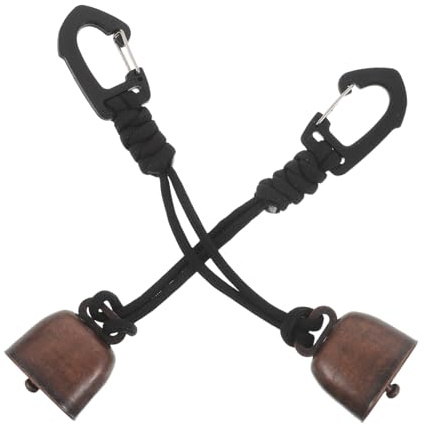 Milisten 2 Anti-Orso Per Esterni Mini Campanaccio Per Mucche Per Pecore Vintage In Bronzo Mini Campanaccio Per Mucche Campanelli Per Addestramento Cani