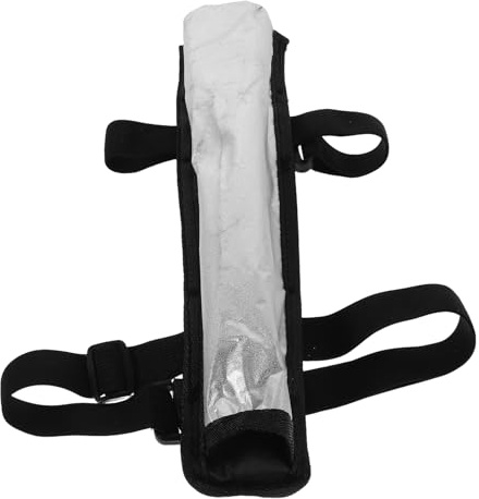 IMIKEYA Paquet de Rangement Pliable pour Éventail de Danse Pochette Portable Ceinture de Cuisse Ajustable Légère et Résistante pour Festivals Spectacles de Kung-Fu et Représentations
