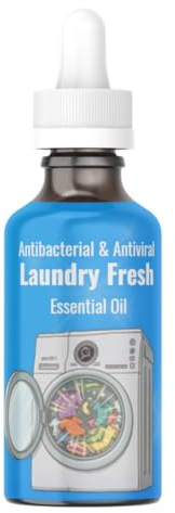 Natural Laundry Freshener with Essential Oils – Over 250 Washes – Removes Musty & Mildew Odours – Fresh Clothes, Washing Machine & Dishwasher