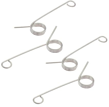 4pcs Stainless Steel Rear Transmission Gearbox Torsion Spring for Tamiya CW-01 CW01 Chassis RC Car Upgrade Parts Accessories Remote-Controlled car Parts