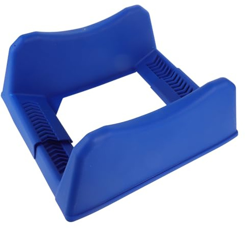 YARNOW Porta Pneumatici da Esposizione in Plastico Blu Base per Mozzo Ruota, Versatile e Facile da Installare, per Uso Domestico Minimalista ed Elegante