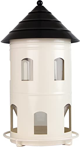 Wildlife Garden WG328 Gigant Futterstation Weiss - Vogelfutterhaus aus Metall