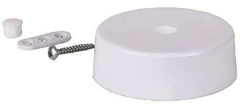 Kunststoff-Abzeig-Baldachin | Lampen Abzweigdose | Verteilerdose | Decken Abdeckung rund Ø70