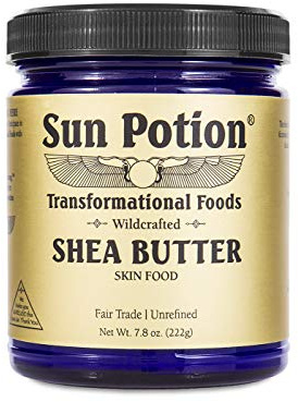Shea Butter Wildcraf in Ghana, 7.8 Oz (222 g Sun Potion