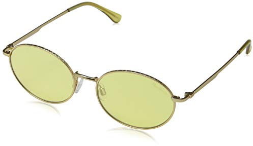Pepe Jeans Unisex-Erwachsene Flynn Sonnenbrille, Gold (Yellow Gold/Yellow), 54.0