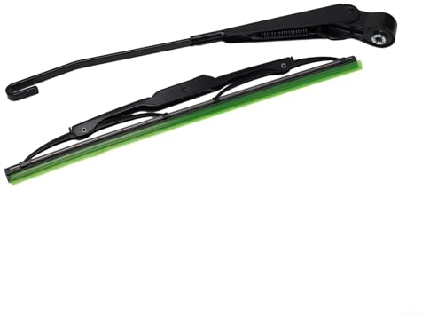 Limpiaparabrisas eléctrico, motor de limpiaparabrisas de 12 V con brazo y hoja para barco de pesca, caravana, tractor (limpiaparabrisas)