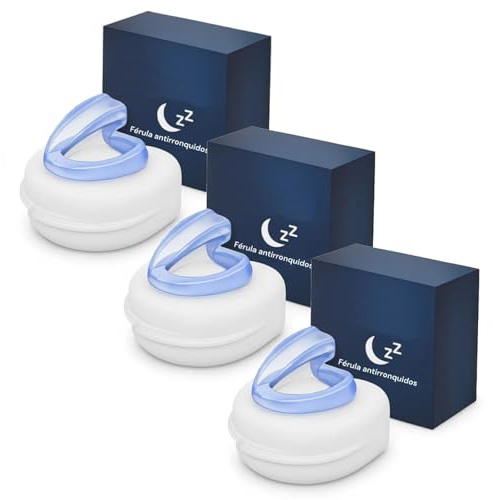 Syruna - Férula Bucal, Syruna Boquilla Antironquidos, Protector Bucal Antirronquidos Para Dormir, Dispositivo Anti-Ronquidos Suave Y Eficaz, Silencio Nocturno Para Un Descanso Reparador(3pcs)
