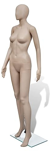 vidaXL Schaufensterpuppe Weiblich Mannequin Frau Mannequin Puppe NEU