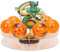 NEBAI · LESEN Shenron Figura Shenlong Estatua Set de bolas de cristal de 3,5 cm y soporte con caja de regalo para decoración del hogar