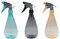 XKQYX 3 PCS Botellas Pulverizadoras Calabaza Rayadas 600ml - Tricolor (Naranja, Gris, Azul) para Plantas/Cabello/Limpieza. Boquilla Anti-Fugas Pulverización/Chorro, Ligeras - Hogar, Viajes y Salón