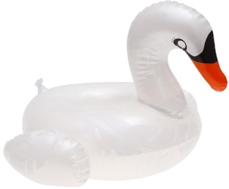 VICASKY Posavasos Inflables para Cerveza De Agua Blanco Bandeja Flotante para Bebidas Portacervezas De Agua Simple para Fiestas El Jardín