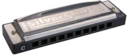 Hohner silverstjärna harpa i C