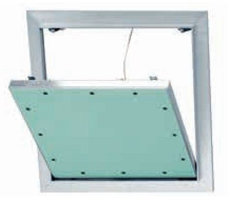 Upmann Revisionsklappen ALU-STAR 12,5mm, Einbaumaß Breite x Höhe:250 x 250