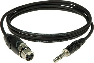 Klotz Audio Kabel Xlr/F Klinke