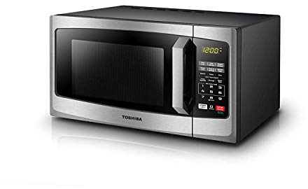 Toshiba EM925A5A-SS Compact Microwave with Sound On/Off Option, Stainless Steel