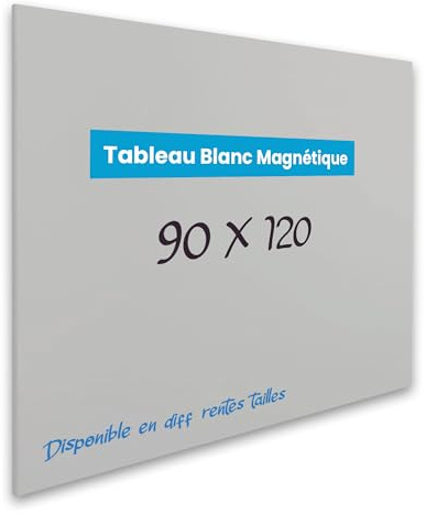 Vivol magnetisk vägg whiteboard 90 x 120 cm grå, whiteboard magnetisk, magnetisk tavla stor och filt anslagstavla 2-i-1, magnetisk vägg utan pennfack för kontor, skola och hemmakontor och