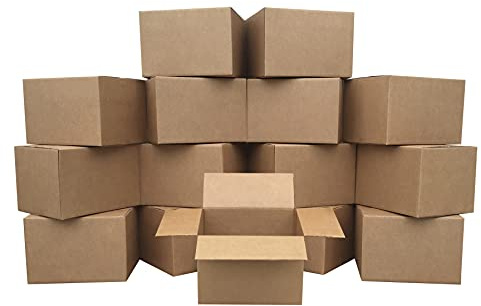 uBoxes Moving Boxes Bundles Medium Boxes 18 x 14 x 12 - Medium Boxes (Pack of 15)