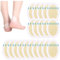 20 Piezas Cuidado de Pies Parches, Protección Contra Rozaduras,Parche para Protectores de Dedos de Los Pies Dedos y Talones