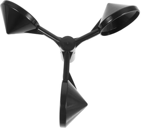 BAZEITFLOW Anemometer Windgeschwindigkeitsmesser Robuster Abs Windmesser Mit Messbecher Für Präzise Windmessungen Im Freien Für Wetterstationen Und Meteorologische Anwendungen