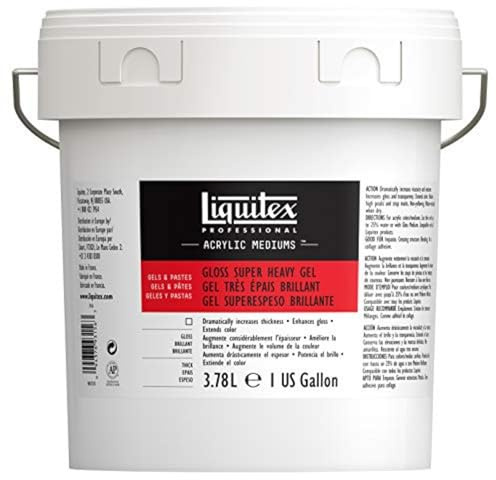 Liquitex Additif - Médium Gel Très Epais Brillant Seau 3,78L