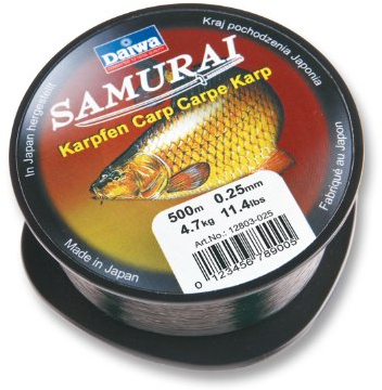 Daiwa Samurai Karpfen 0,25mm 500m Angelschnur