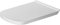 Duravit 62310000 WC-Sitz DURASTYLE VITAL (lang) weiss mit Deckel und Scharnieren aus Edelstahl