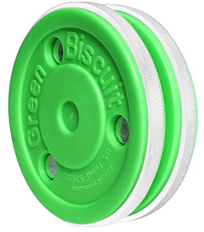 Green Biscuit Pro Green Eishockey Puck