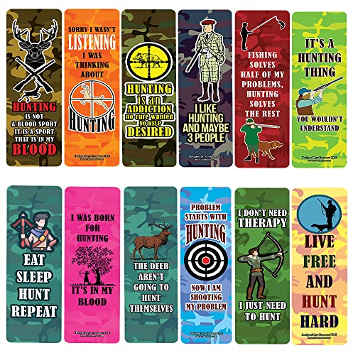 Jagd-Lesezeichen (5 Sets x 6 Karten)