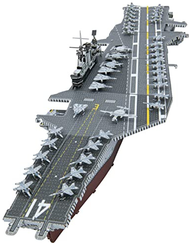 Metal Earth Série Premium USS Midway Porte-avions 3D Métal Model Kit Fascinations