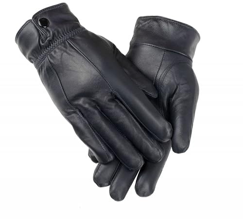 Gants en cuir élastiques pour femme