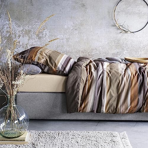 Irisette Edel-Feinbiber Bettwäsche Koala 8476 Multi 1 Bettbezug 135 x 200 cm + 1 Kissenbezug 80 x 80 cm