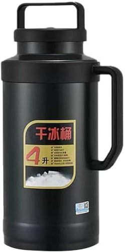 Cubo De Hielo Seco, Contenedor De Hielo Seco De Gran Capacidad De 4 L, Cubo De Almacenamiento De Hielo Seco, Cubo De Hielo Aislado, Olla De Almacenamiento De Hielo Seco Para Viajes En La Cocina Del