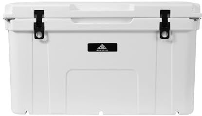 MOUNTALL Ice Cooler Up to 5 Day Ice Retention Commercial Grade Food Safe Dry Ice Compatible UV Protection for The Outdoor, Beach, Fishing & Camping (78L)