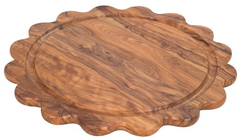 Planche à découper en bois d'olivier pour cuisine - Ustensile de cuisine de qualité supérieure