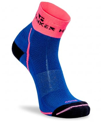 Chaussettes de running et de trail unisexes respirantes sans coutures | Amorti talon-pointe, maintien anatomique, zones ventilées, soutien de la voûte plantaire